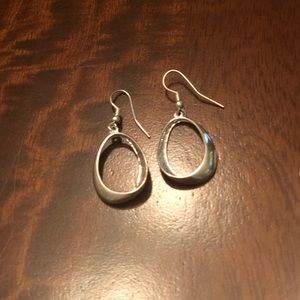 Silver earrings